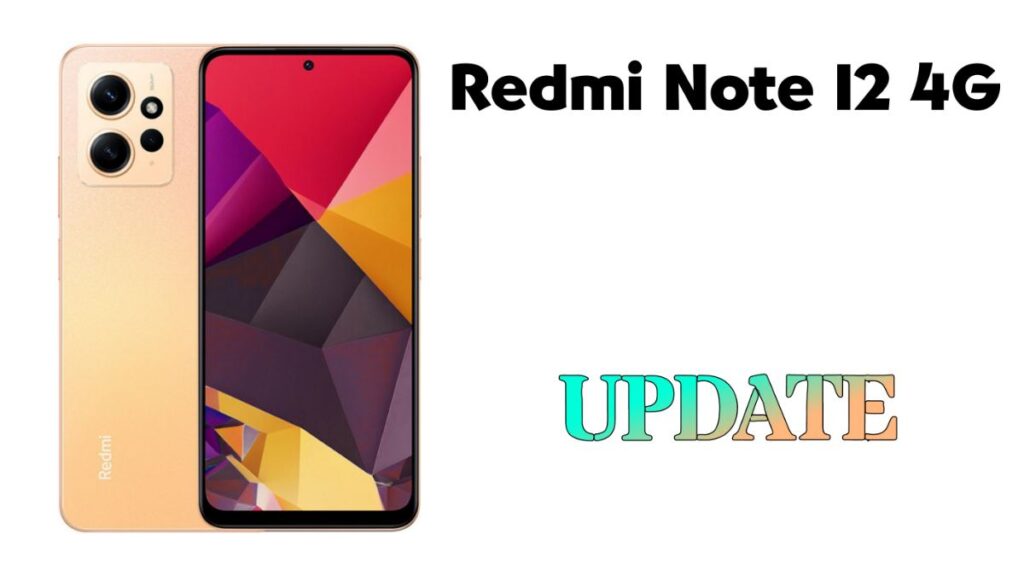 Redmi Note 12 4G Hyper OS 2.0 Update