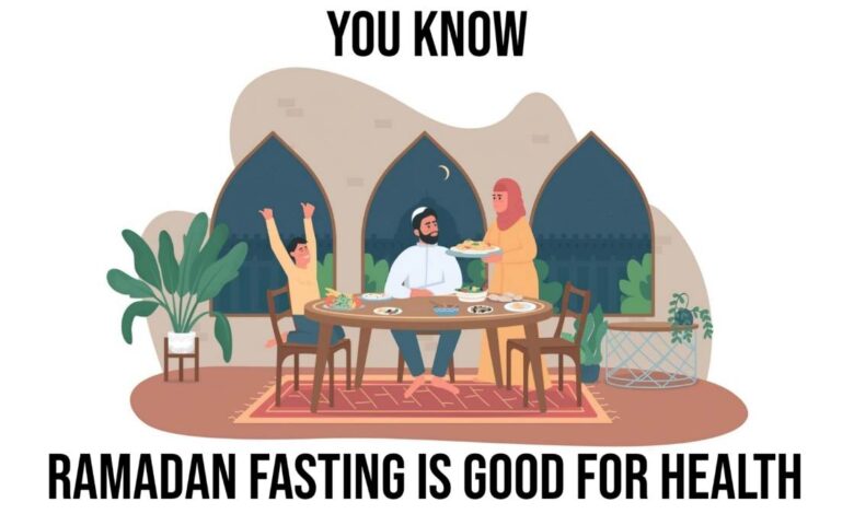 Ramadan fasting is good for health